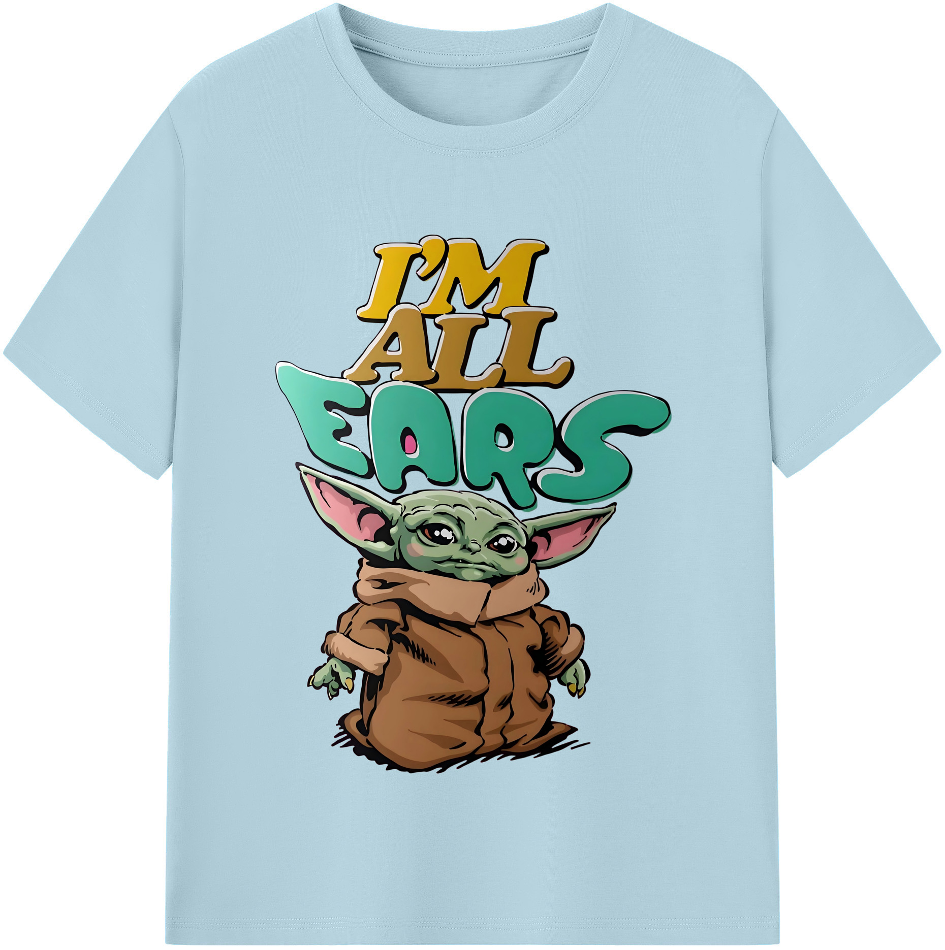 （画像用） スター・ウォーズ Star Wars 綿100％半袖Tシャツ（フロントプリント）